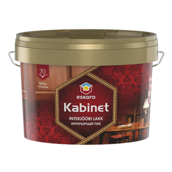 картинка Акриловый интерьерный лак Kabinet 70 магазин Тендент являющийся официальным дистрибьютором в России картинка Акриловый интерьерный лак Kabinet 70 от магазина Тендент