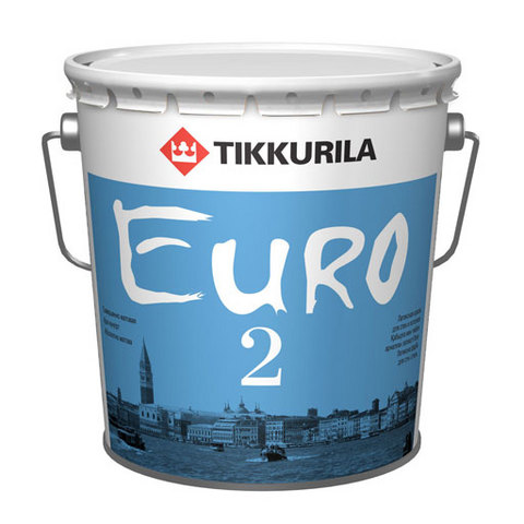 картинка Краска интерьерная EURO 2 от магазина Тендент