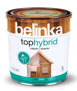картинка Лазурное покрытие для древесины Belinka Tophybrid от магазина Тендент