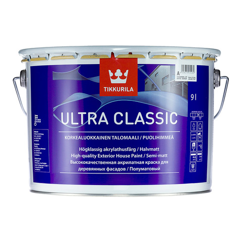 картинка Краска фасадная ULTRA CLASSIC полуматовая от магазина Тендент