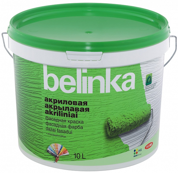 картинка Belinka акриловая фасадная краска от магазина Тендент