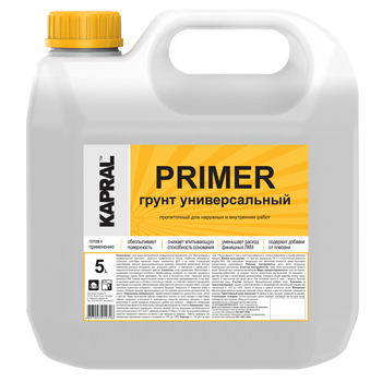 картинка Грунт универсальный пропиточный для наружных и внутренних работ "Kapral Primer" от магазина Тендент