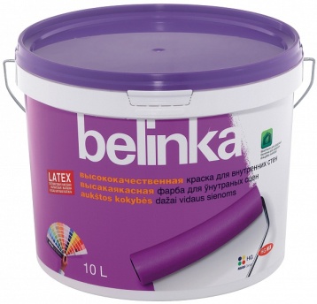 картинка Краска Belinka latex от магазина Тендент