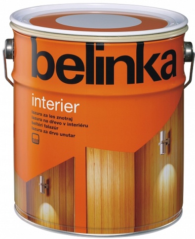 картинка Акриловая лазурь для защиты древесины внутри помещений Belinka Interier от магазина Тендент