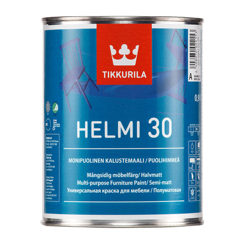 картинка Краска для мебели HELMI 30 полуматовая от магазина Тендент