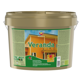 картинка Акрилово-масляная краска для деревянных домов "Eskaro Veranda" от магазина Тендент