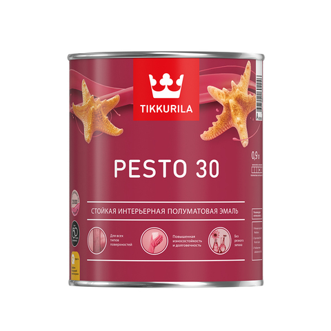 картинка Краска PESTO 30 полуматовая от магазина Тендент