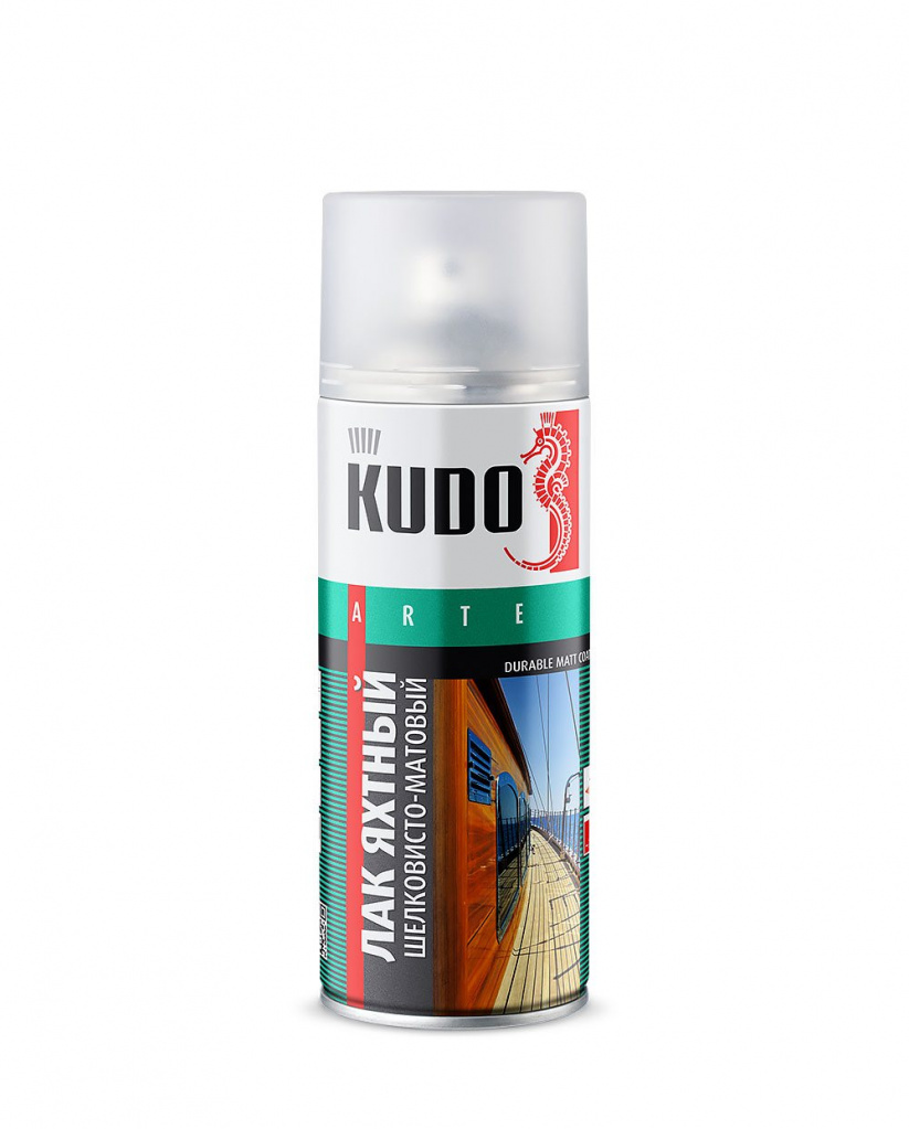 картинка Лак яхтный KUDO универсальный шелковисто-матовый от магазина Тендент
