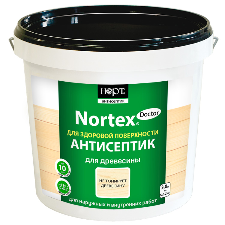 картинка Антисептик Nortex-Doctor для древесины от магазина Тендент