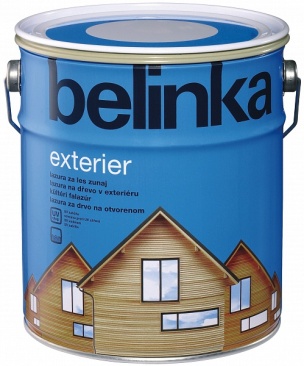 картинка Лазурное покрытие с УФ фильтрами на водной основе Belinka Exterier от магазина Тендент