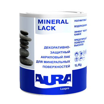 картинка Декоративно-защитный акриловый лак для минеральных поверхностей "AURA Mineral Lack" от магазина Тендент