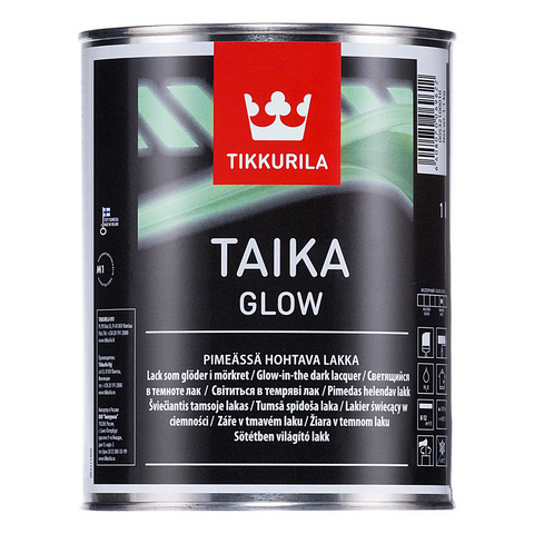 картинка Лак светящийся в темноте TAIKA GLOW матовый от магазина Тендент